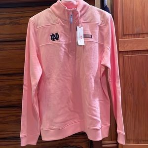 Vineyard vines Notre dame Shep shirt-pink-size large-new with tags